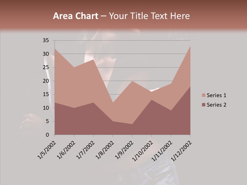 Beautiful Young Move PowerPoint Template