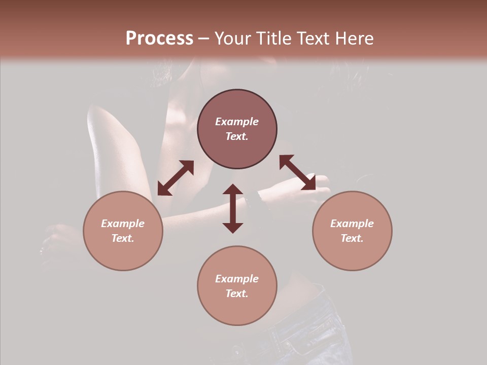 Beautiful Young Move PowerPoint Template