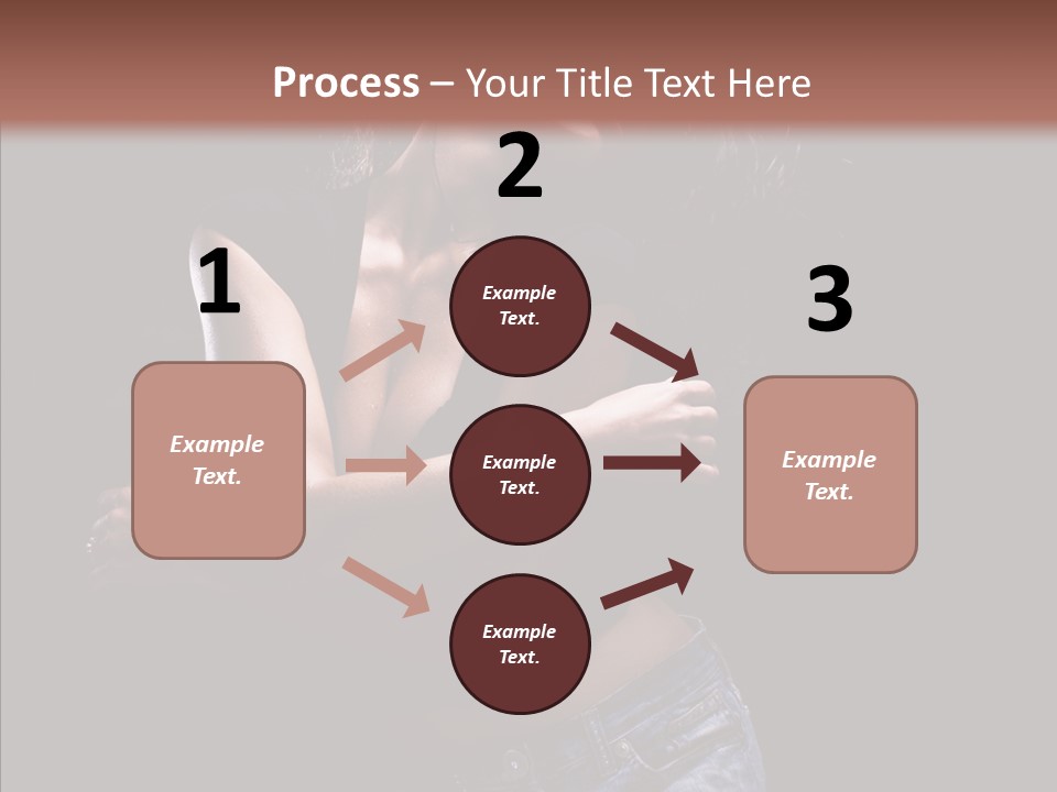 Beautiful Young Move PowerPoint Template
