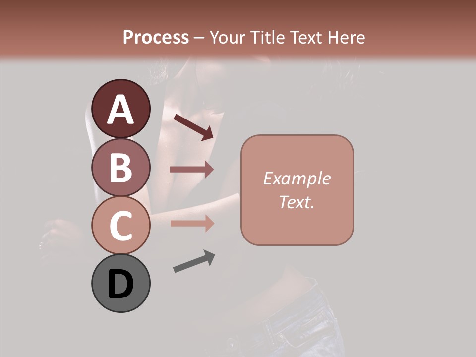 Beautiful Young Move PowerPoint Template