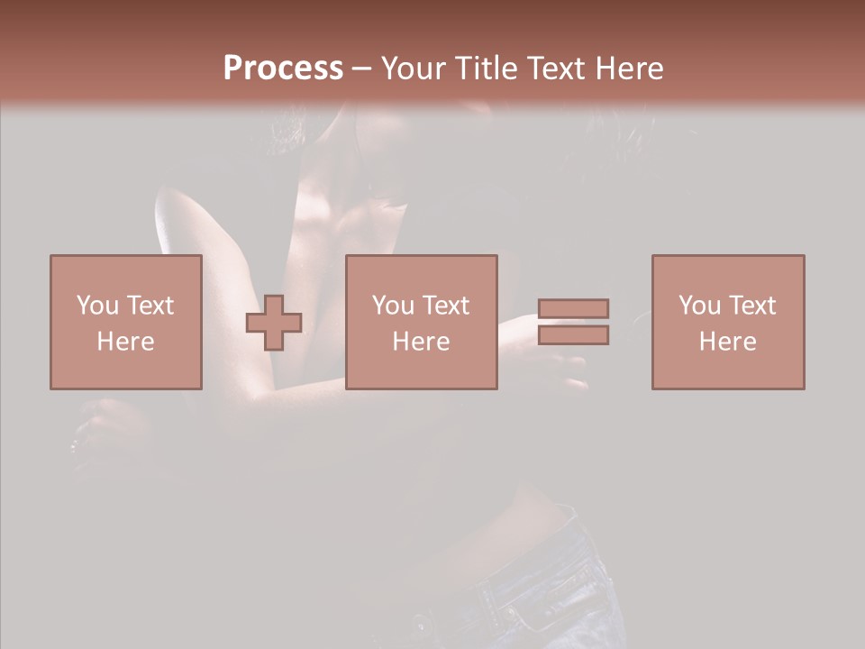 Beautiful Young Move PowerPoint Template