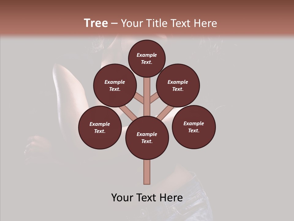 Beautiful Young Move PowerPoint Template