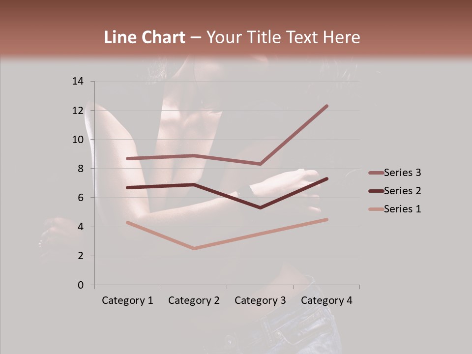 Beautiful Young Move PowerPoint Template