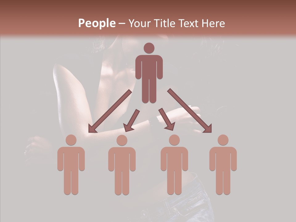 Beautiful Young Move PowerPoint Template