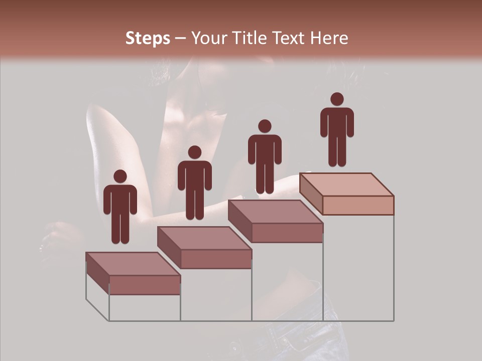 Beautiful Young Move PowerPoint Template