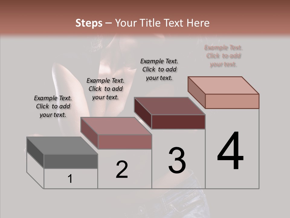 Beautiful Young Move PowerPoint Template