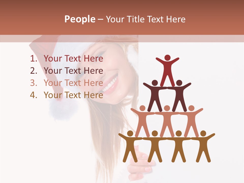 Team Corporation Writing PowerPoint Template