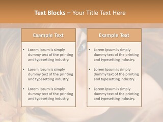 A Beautiful Blond Woman With Blue Eyes Is Posing For A Picture PowerPoint Template