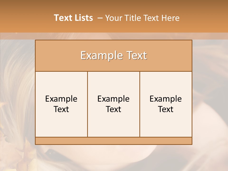 A Beautiful Blond Woman With Blue Eyes Is Posing For A Picture PowerPoint Template