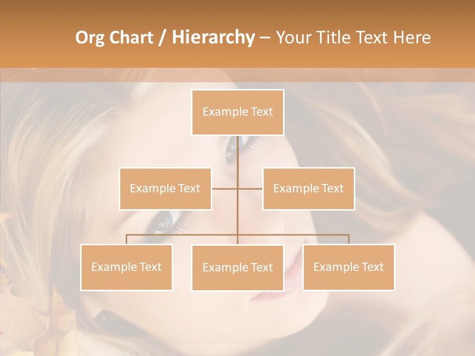 A Beautiful Blond Woman With Blue Eyes Is Posing For A Picture PowerPoint Template