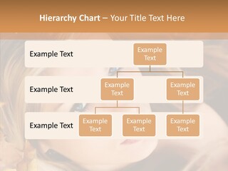 A Beautiful Blond Woman With Blue Eyes Is Posing For A Picture PowerPoint Template