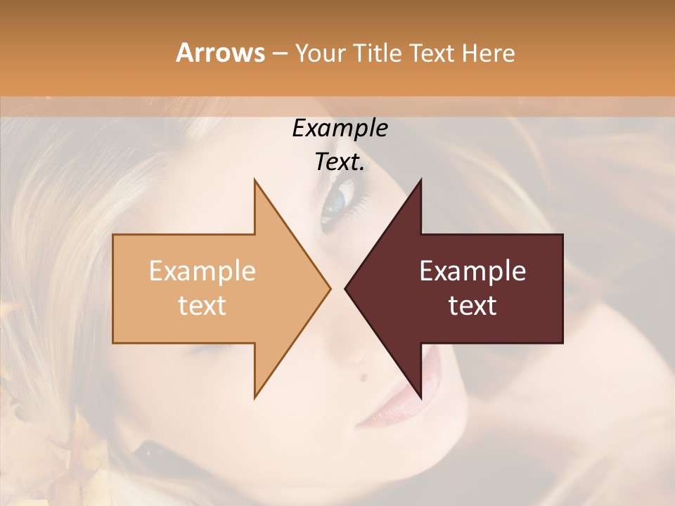 A Beautiful Blond Woman With Blue Eyes Is Posing For A Picture PowerPoint Template