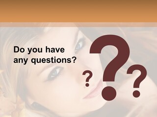A Beautiful Blond Woman With Blue Eyes Is Posing For A Picture PowerPoint Template