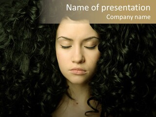 Desire Sensuality  PowerPoint Template