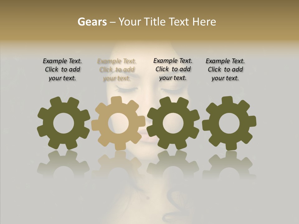 Desire Sensuality  PowerPoint Template