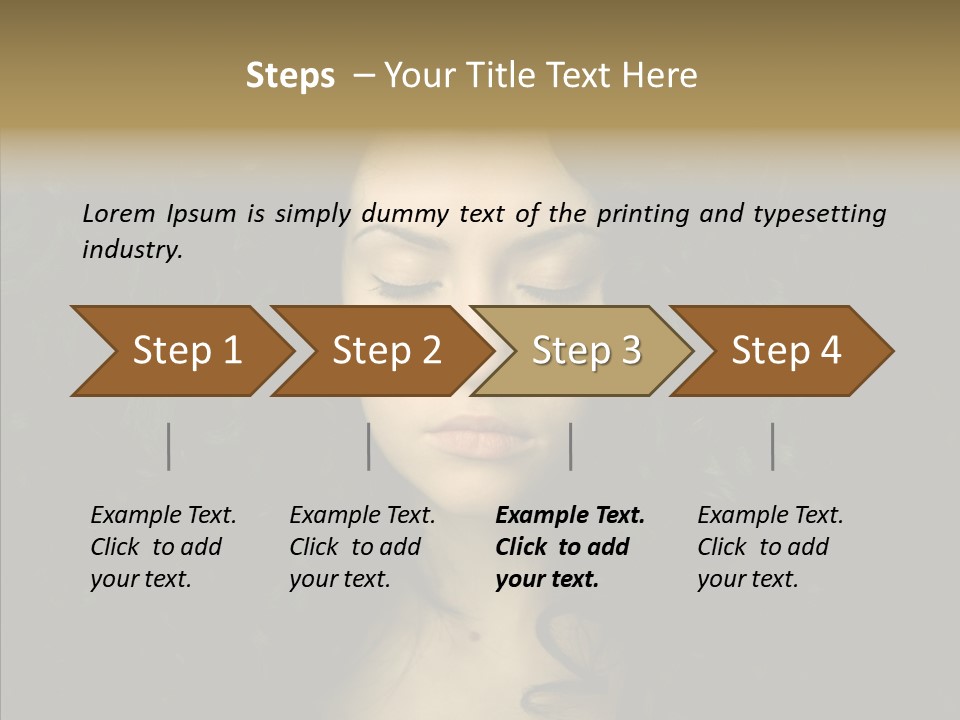 Desire Sensuality  PowerPoint Template