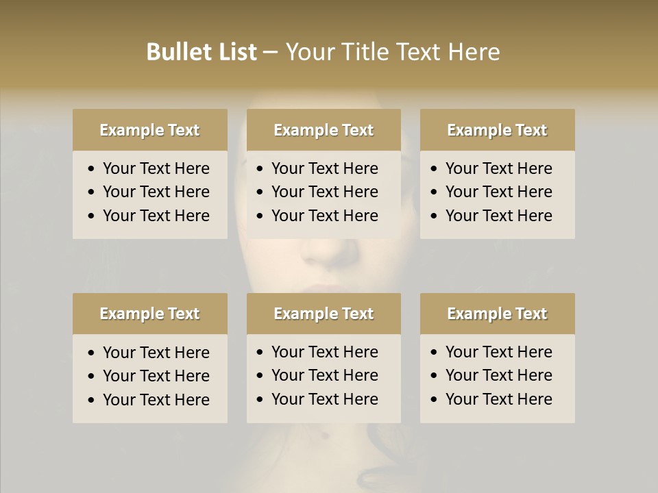 Desire Sensuality  PowerPoint Template