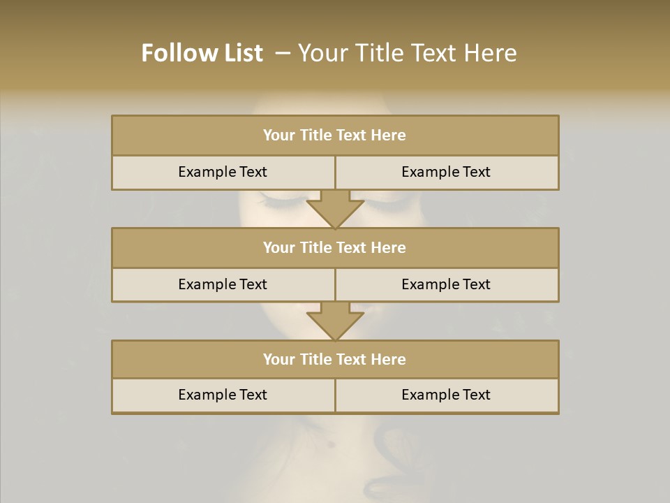 Desire Sensuality  PowerPoint Template