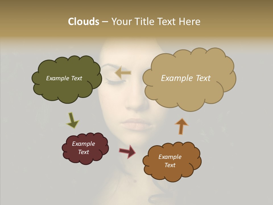 Desire Sensuality  PowerPoint Template