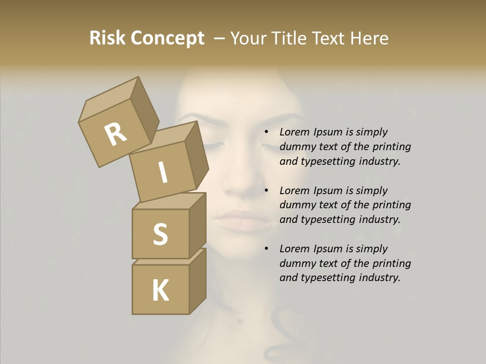 Desire Sensuality  PowerPoint Template