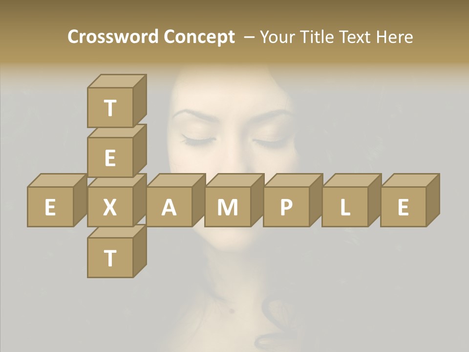 Desire Sensuality  PowerPoint Template