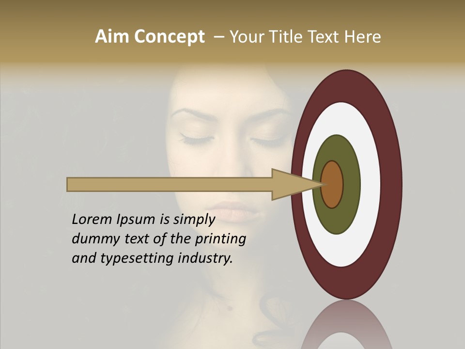 Desire Sensuality  PowerPoint Template