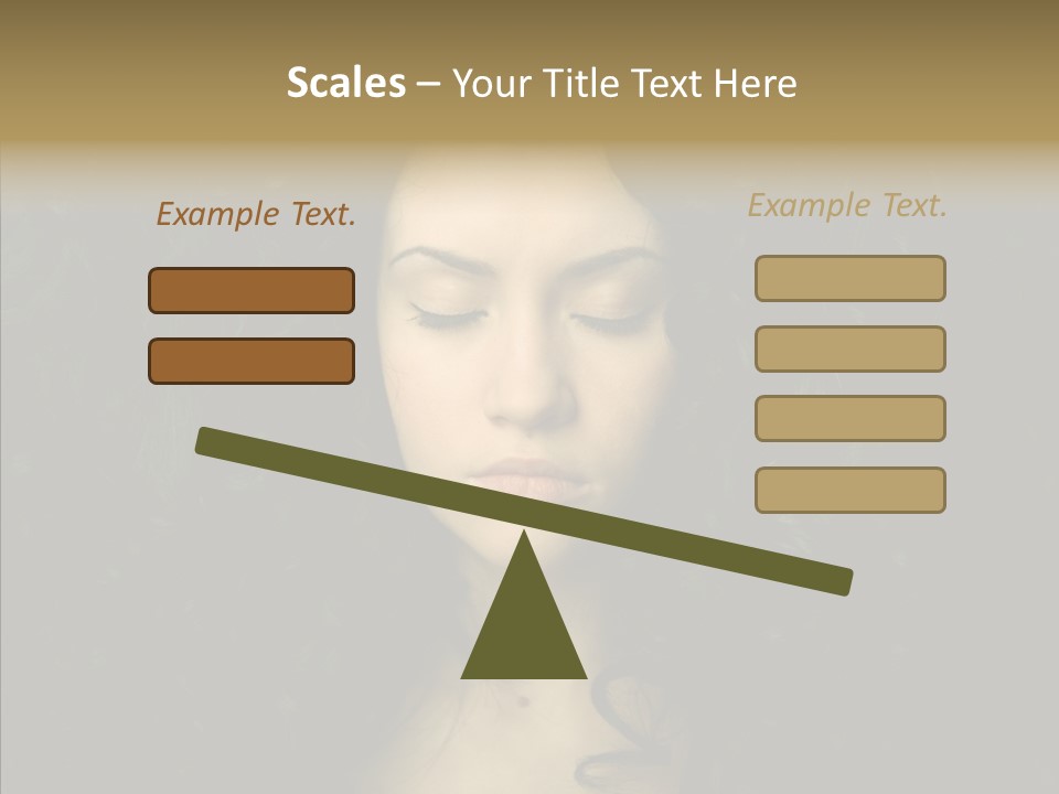 Desire Sensuality  PowerPoint Template