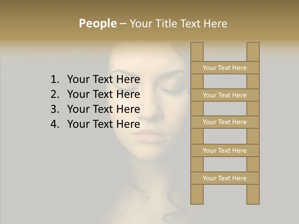 Desire Sensuality  PowerPoint Template