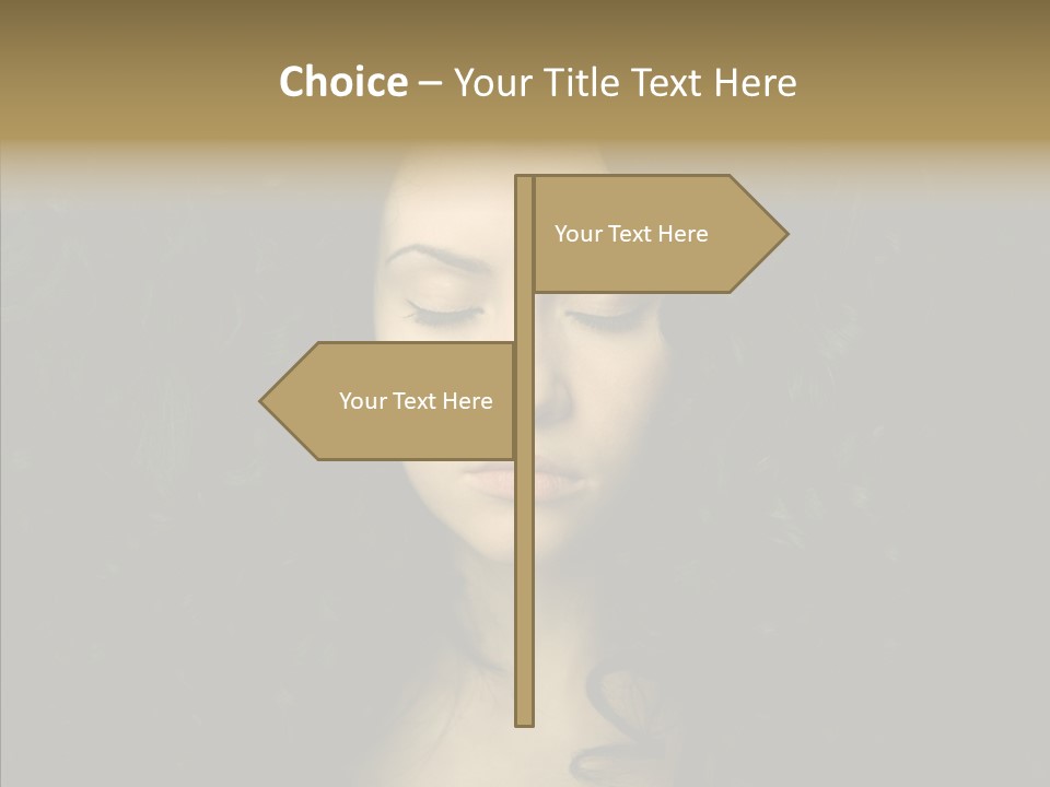 Desire Sensuality  PowerPoint Template