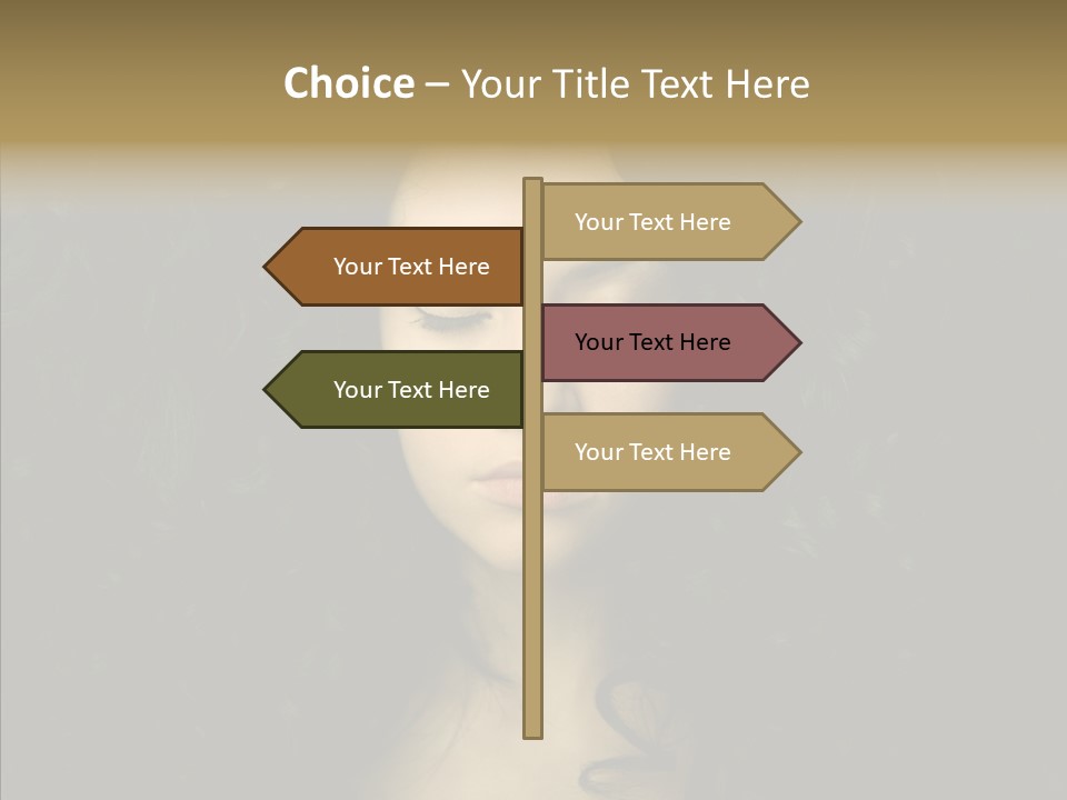 Desire Sensuality  PowerPoint Template