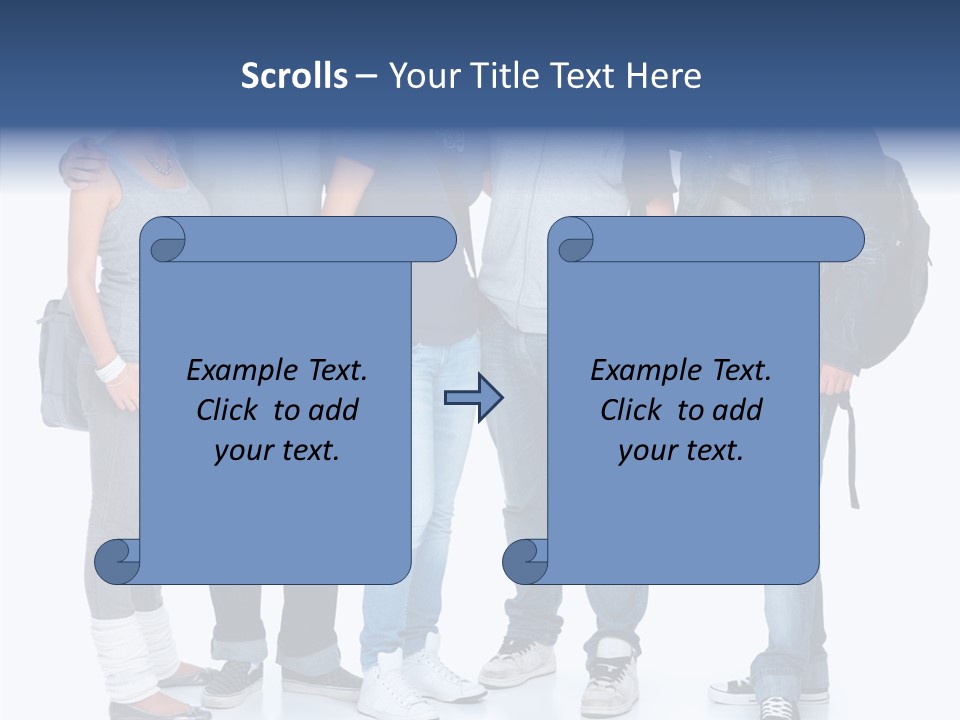 Trategy Boardroom Writing PowerPoint Template