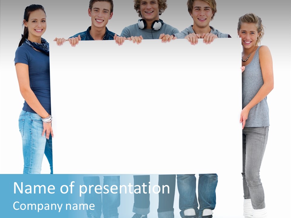 Communication People Itting PowerPoint Template