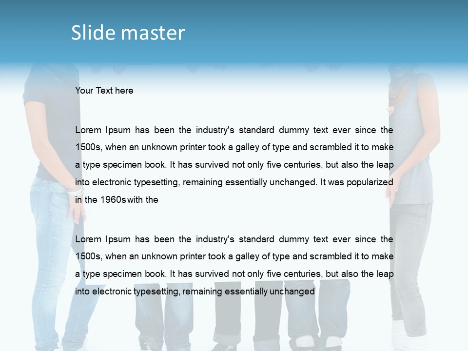 Communication People Itting PowerPoint Template