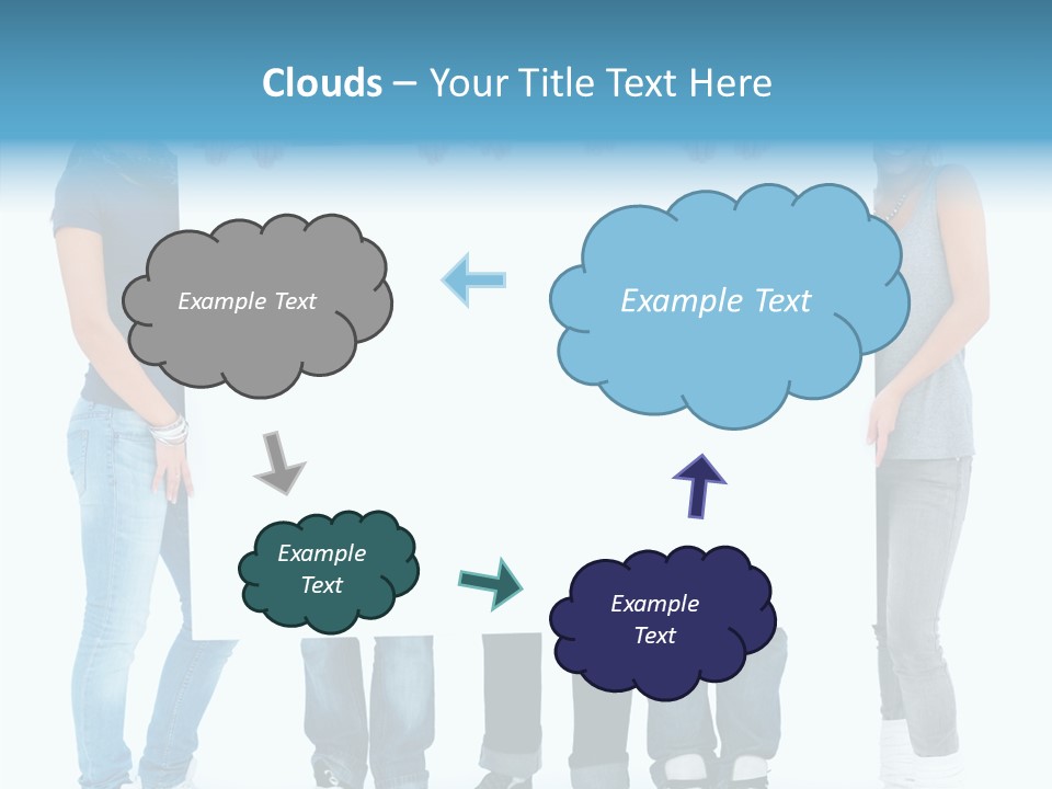 Communication People Itting PowerPoint Template