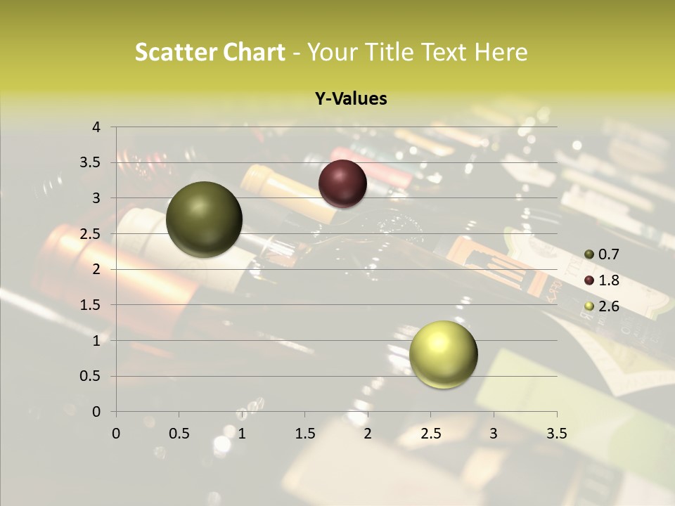 Bottles Tasting Wine Restaurants PowerPoint Template