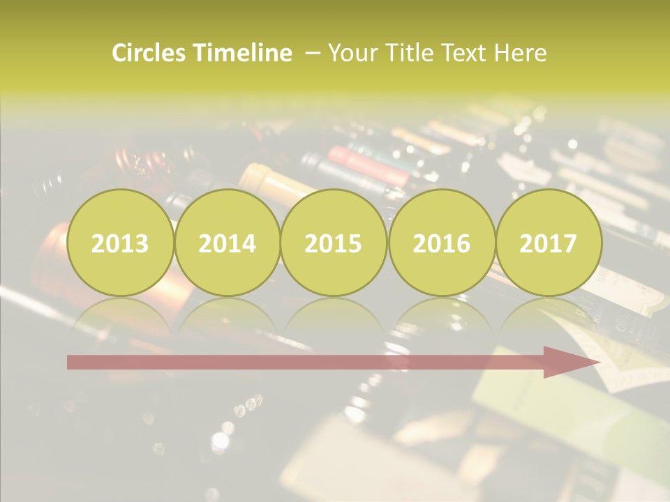 Bottles Tasting Wine Restaurants PowerPoint Template