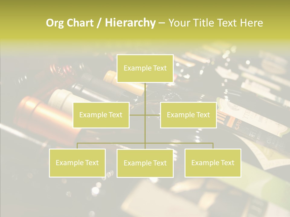 Bottles Tasting Wine Restaurants PowerPoint Template