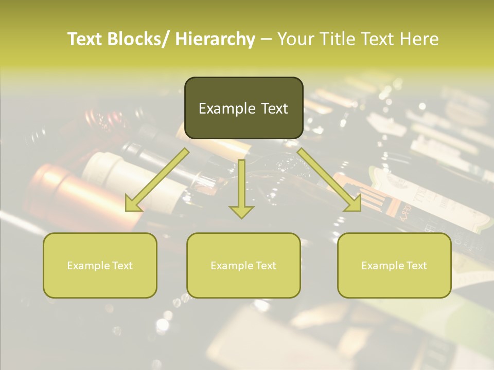 Bottles Tasting Wine Restaurants PowerPoint Template
