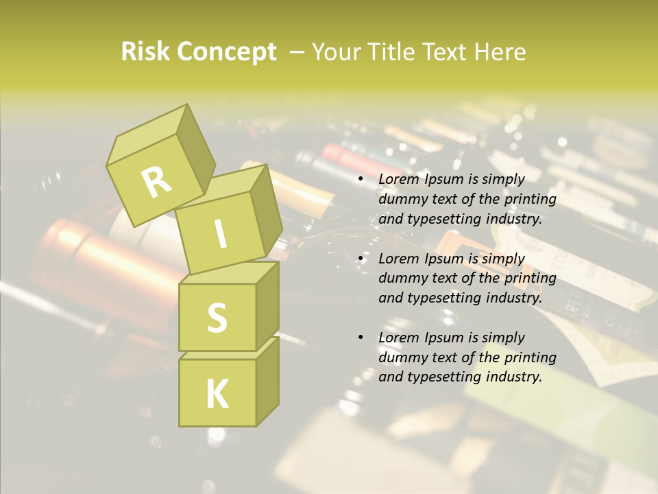 Bottles Tasting Wine Restaurants PowerPoint Template