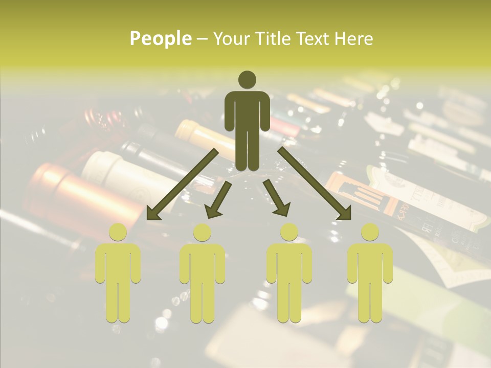 Bottles Tasting Wine Restaurants PowerPoint Template