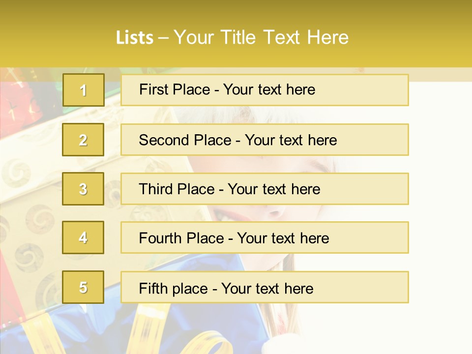 Female Fun Colorful PowerPoint Template