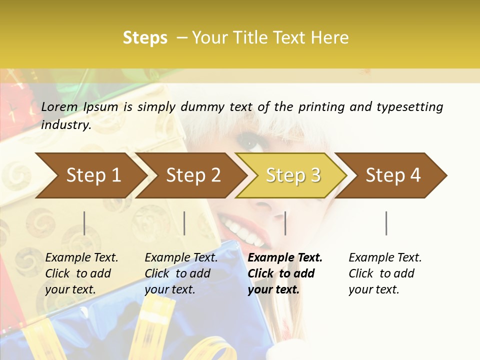 Female Fun Colorful PowerPoint Template