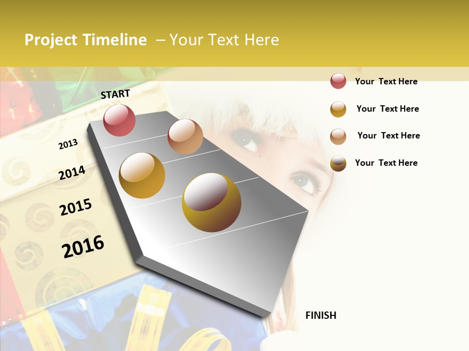 Female Fun Colorful PowerPoint Template