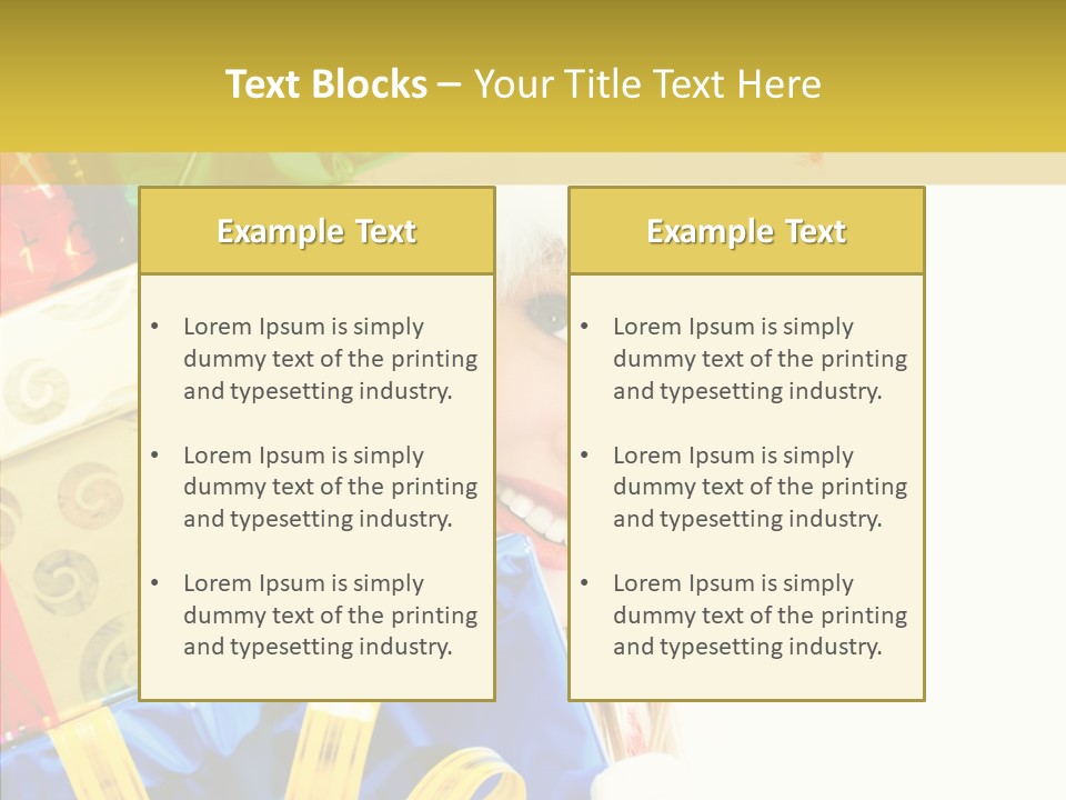 Female Fun Colorful PowerPoint Template