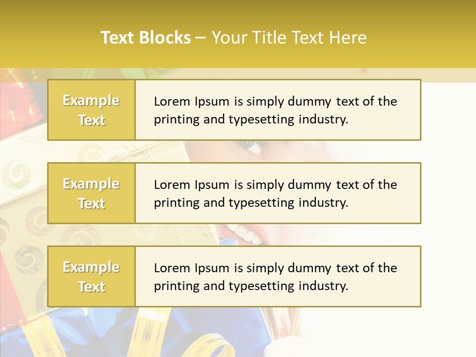 Female Fun Colorful PowerPoint Template