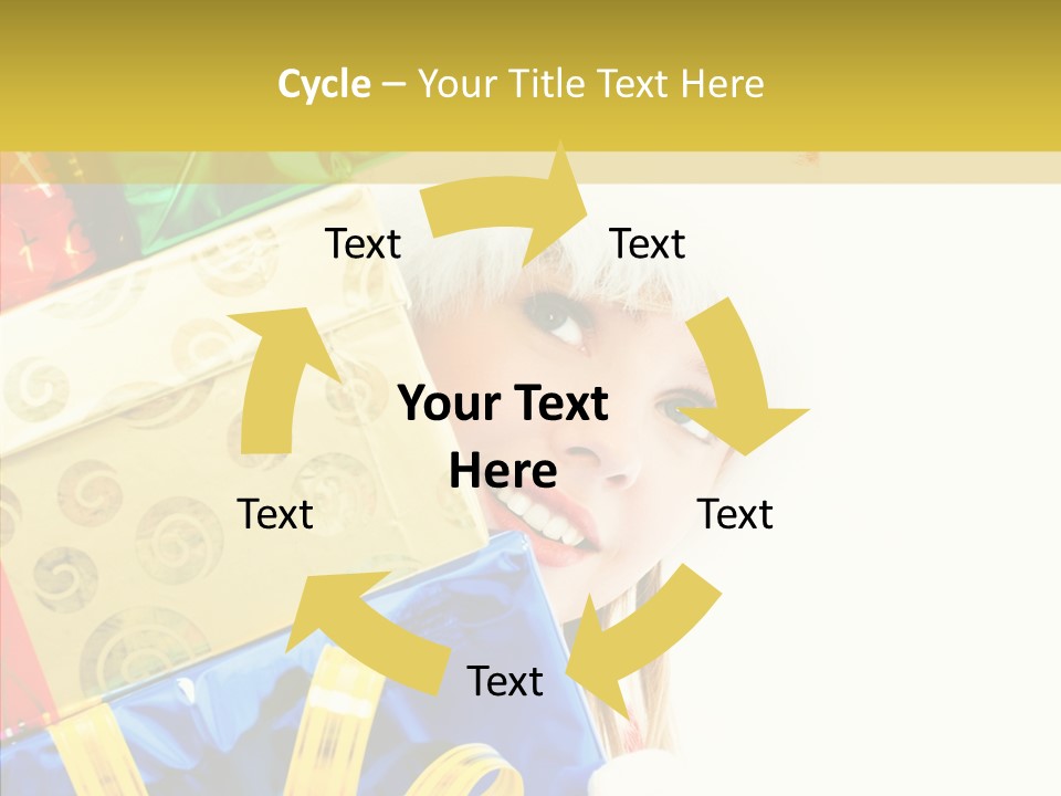 Female Fun Colorful PowerPoint Template