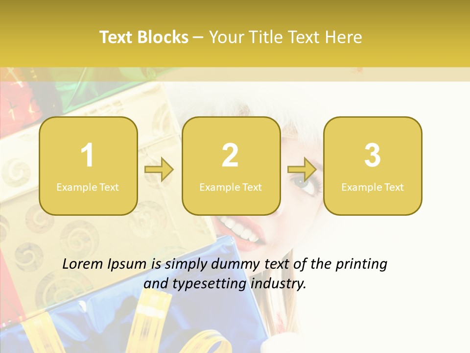 Female Fun Colorful PowerPoint Template