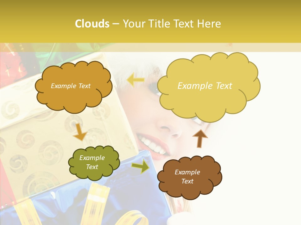 Female Fun Colorful PowerPoint Template