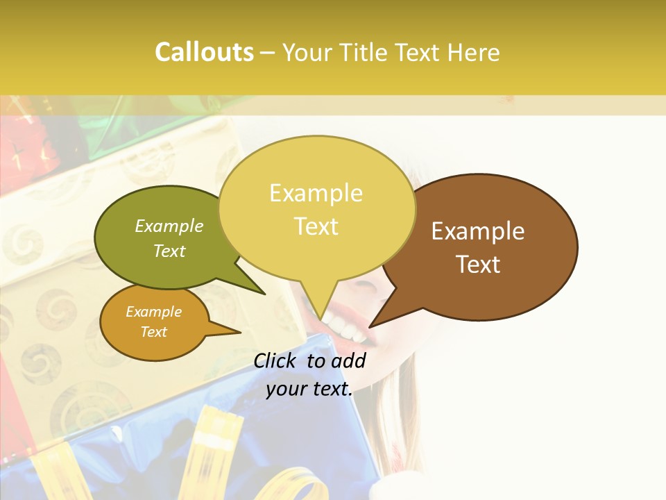 Female Fun Colorful PowerPoint Template