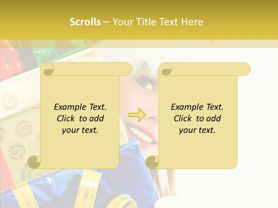 Female Fun Colorful PowerPoint Template